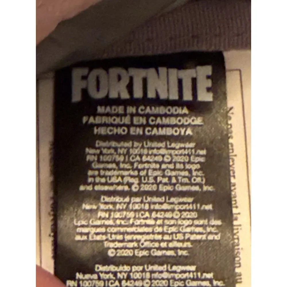 Fortnite Kids Soft Side‎ Insulated Lunch Box 10.5” X 9”